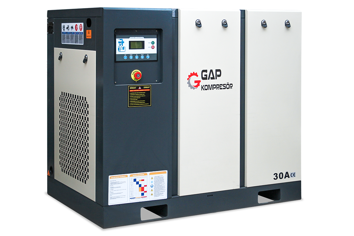 GPV 30A | 1000 lt 30 HP Screw Air Compressor