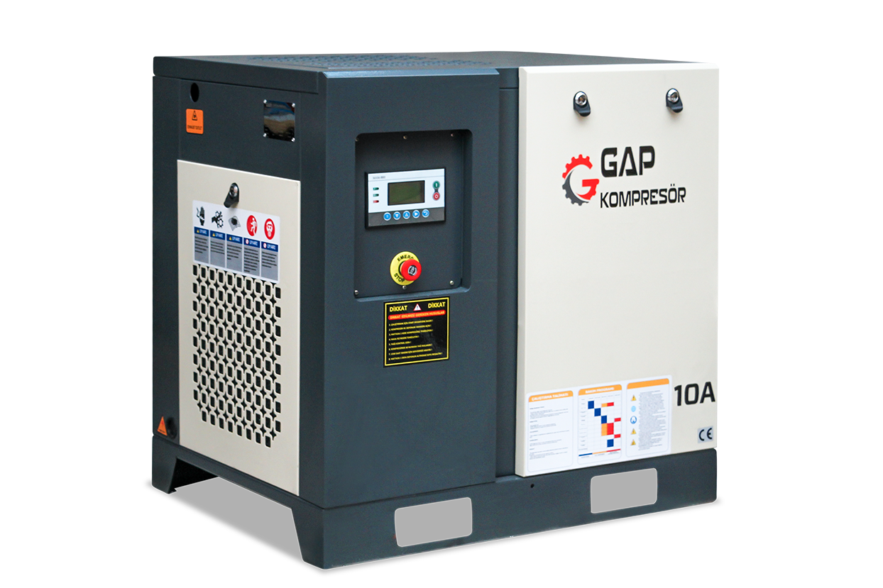 GPV 10A | 500 lt 10 HP Screw Air Compressor