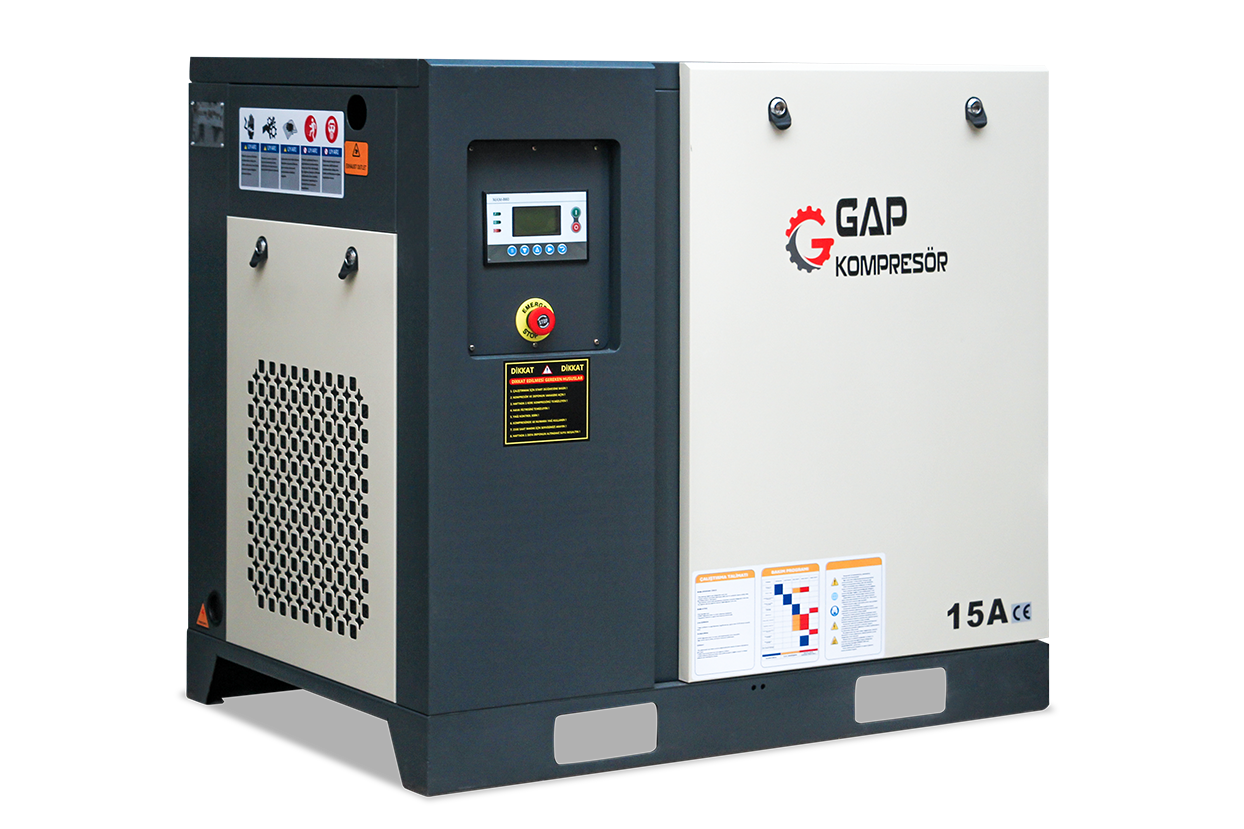GPV 15A | 500 lt 15 HP Screw Air Compressor