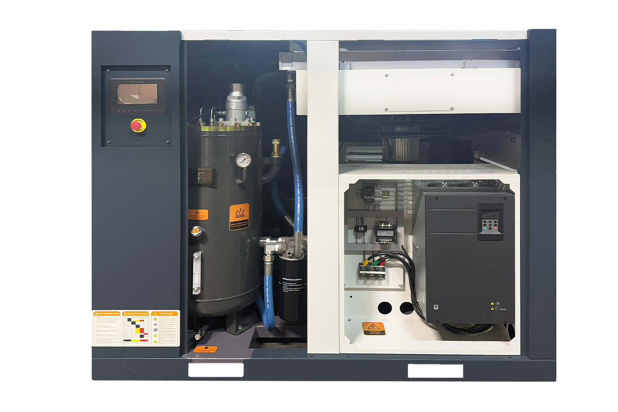 75 Hp İnvertörlü Vidalı Hava Kompresörü