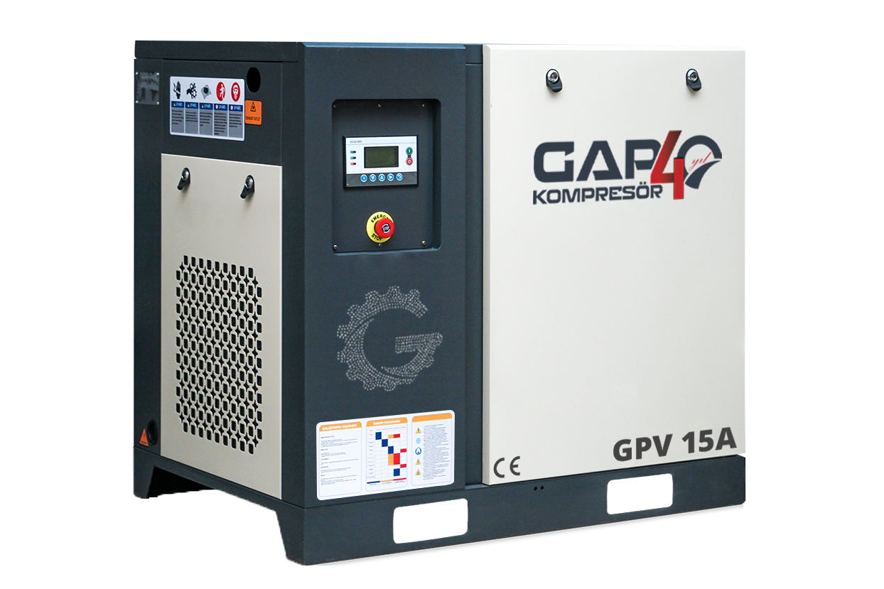 15 Hp Vidalı Hava Kompresörü