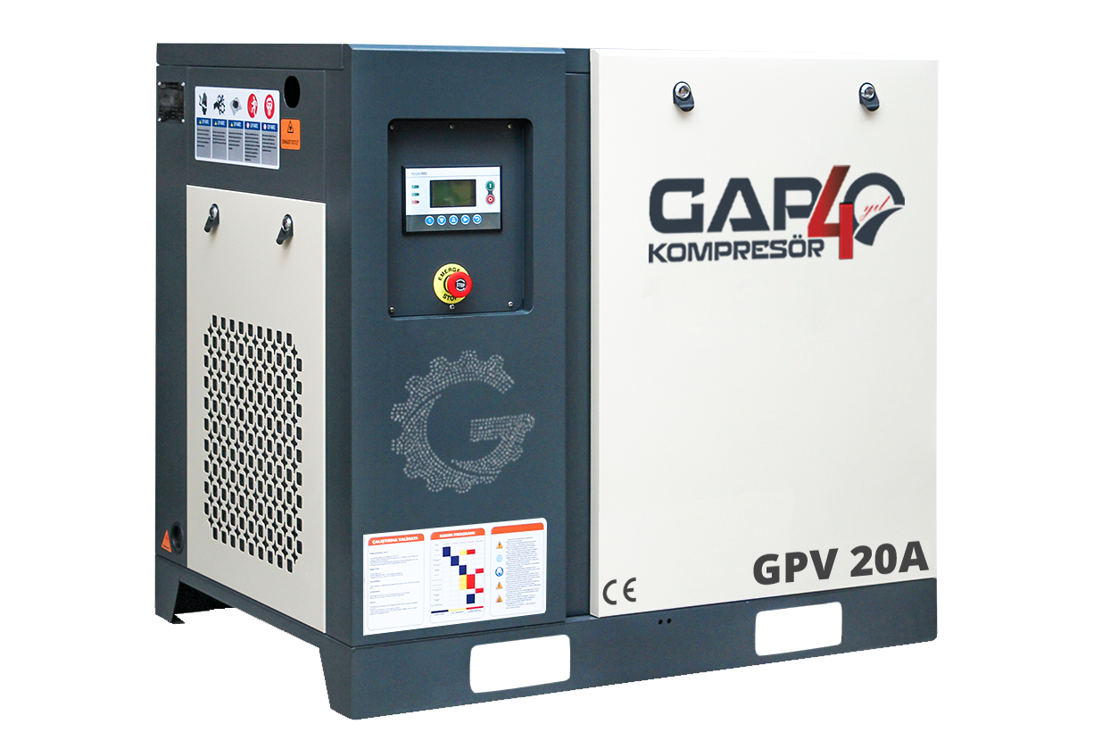 20 Hp Vidalı Hava Kompresörü