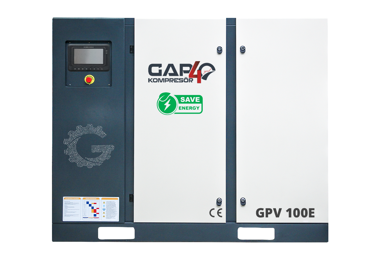 100 Hp İnvertörlü Vidalı Hava Kompresörü